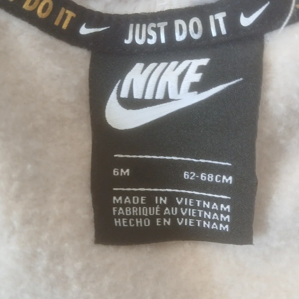 Nike Cozy Pink and Cream Kids Footie